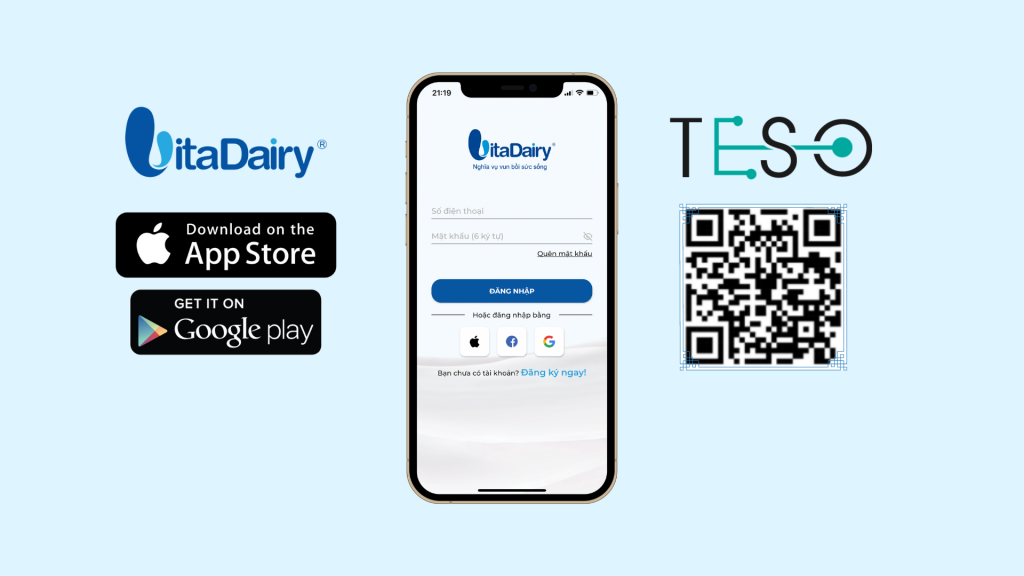 VitaDairy Mobile Loyalty App